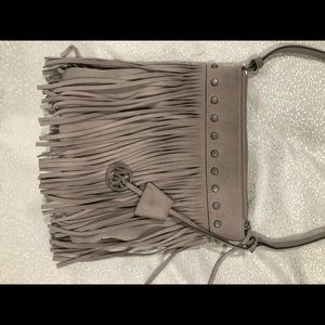 Michael Kors Suede Cross Body Bag